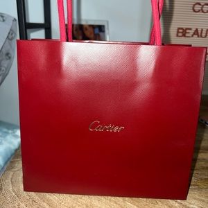 Cartier Bag and Ring Box